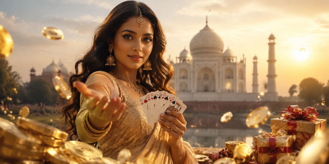 Agra Taj Mahal poker game with Indian players
